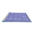 thumbnail image 2 of Ahgly Company Machine Washable Indoor Rectangle Abstract Blue Modern Area Rugs, 3' x 5', 2 of 4
