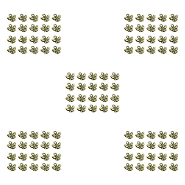 Naiovety 50 unids/set colgantes de abeja para pendientes-aleación resistente pequeña y bonita y plata antigua rentable Type2 NO2