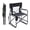 Black, variant on SHOUFTW Padded Zero Gravity Chair, Heavy Duty Outdoor Recliner, Foldable Anti Gravity Lounge Chair for Yard Camping Poolside, Black Green