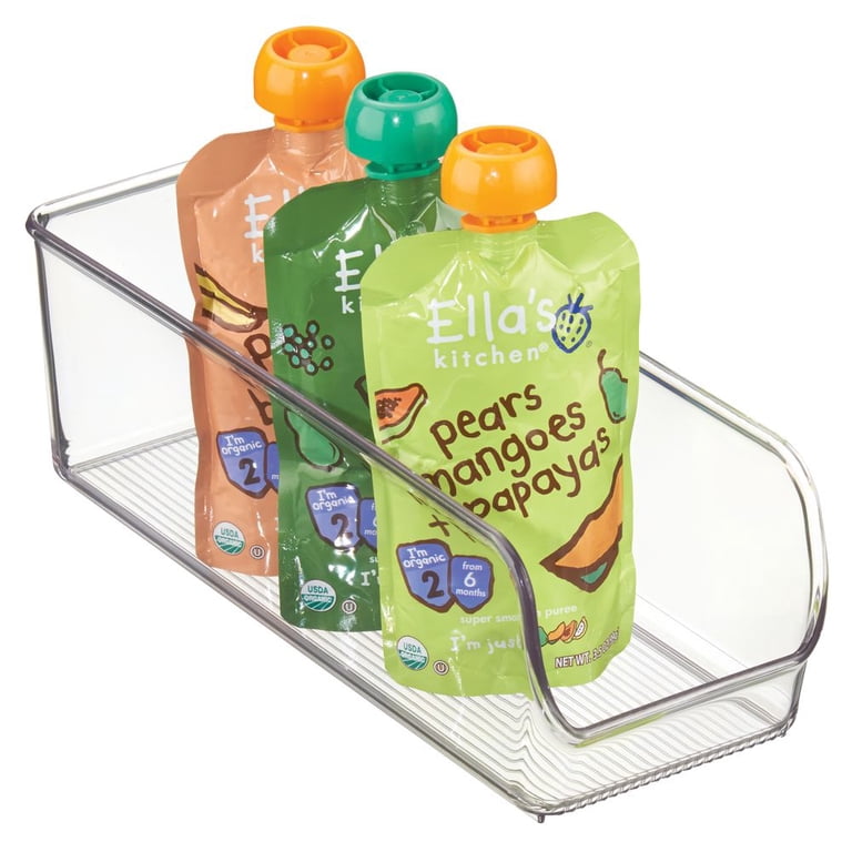 iDesign Linus Binz BPA-Free Plastic Open-Front Kitchen Organizer