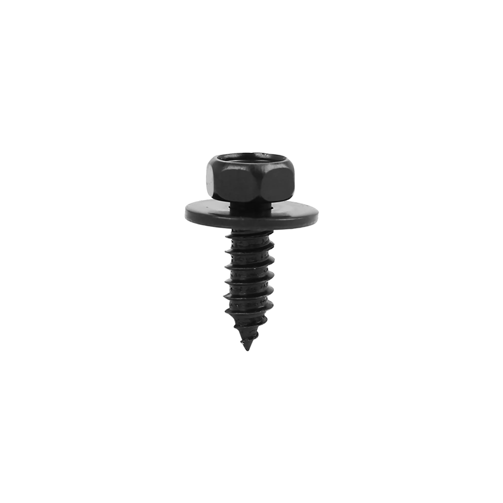 Unique Bargains 30 Pcs Car Screw Bolt Retainer Black Metal for Toyota
