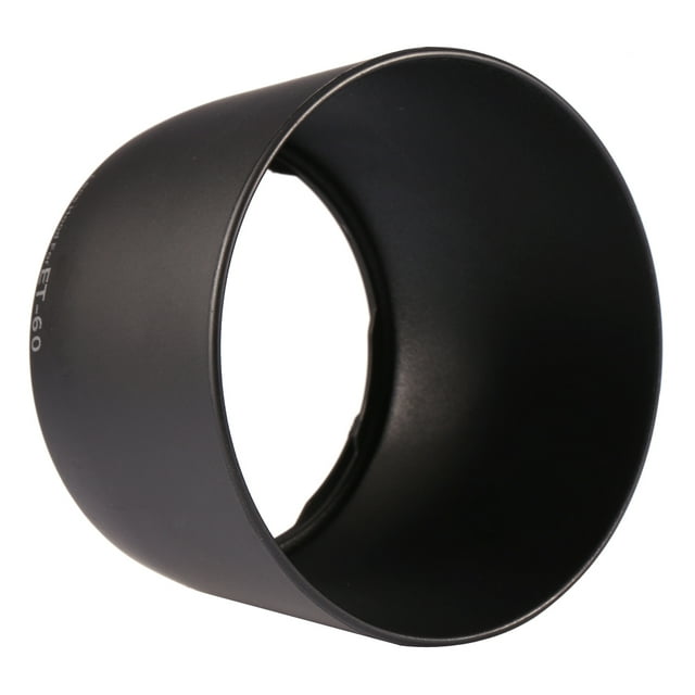 Pare-soleil pour Objectif de Caméra, Remplacement Professionnel Noir ET60 pour Objectif Canon Utilisation Pratique