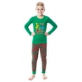 thumbnail image 4 of Sesame Street Child Boys' Christmas Happy Holidays Sleep Pajama Set, 4 of 5