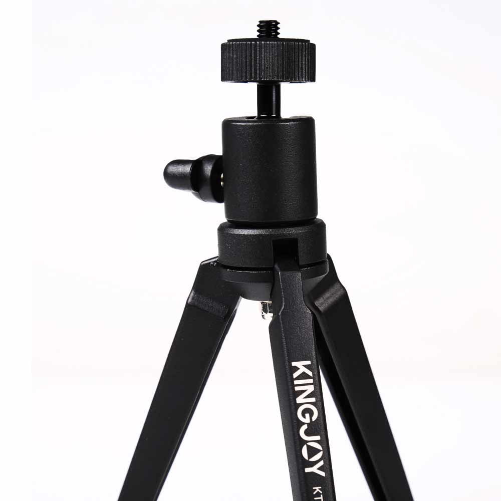 Color : Black, Size : One Size Bishelle Phone Camera Tripod Aluminum Alloy Mini Tripod Desktop Tabletop Stand Compact Tripod for Projector Camera