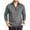 Dark Gray Pullover for Men, variant on Quarter Zip Quilted Pullover Men Stand Collar Long Sleeve Casual Sweater Blue XXL