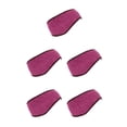 thumbnail image 3 of Eigraketly Diadema para correr, orejeras cálidas a prueba de niebla, elasticidad, protección auditiva, accesorios de motocicleta para montar al Vino rojo 5piezas, 3 of 6