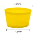 thumbnail image 2 of Soportes para espinilleras de silicona, espinilleras fijas, cómodas y antideslizantes, espinilleras de fútbol Amarillo, 2 of 8