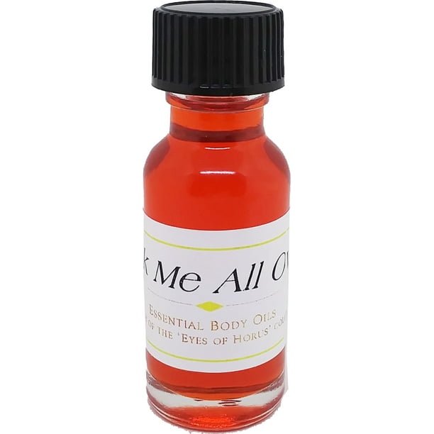 Lick Me All Over Scented Body Oil Fragrance [Regular Cap Red 1/2 oz