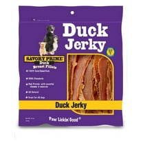 Savory Prime Natural Duck Jerky Dog Treat, 16 Oz.