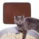 thumbnail image 5 of Alfombrilla de arena para gatos con forma de panal, lavable, control de dispersión, antideslizante para limpiar marrón 55x75cm, 5 of 9
