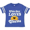 thumbnail image 3 of Inktastic This Guy Loves Tacos Boys Toddler T-Shirt, 3 of 5