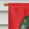 thumbnail image 3 of Sussex Spaniel Holiday Christmas House Flag 28 in x 40 in, 3 of 7