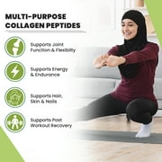 Zaytun Halal Collagen Peptides, Hydrolyzed Type I & III, 10 oz, US Made