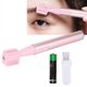 thumbnail image 5 of Removedor eléctrico de cejas peine de doble tamaño maquinilla de afeitar eléctrica lavable para cejas evita arañazos en la piel cabezal de corte extraíble para uso Higoodz Otros, 5 of 8