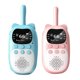 thumbnail image 2 of Dibujos Animados Walkie Talkies Inalámbricos para Niños 1000 mAh 2 Millas 1 azul 1 rosa Sunnimix, 2 of 8