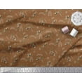 thumbnail image 2 of Soimoi Georgette Viscose Fabric Star,Knife & Circus Dog Cartoon Decor Fabric Printed Yard 42 Inch Wide, 2 of 3