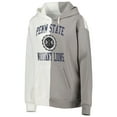 thumbnail image 2 of Women's Gameday Couture Gray/White Penn State Nittany Lions Split Pullover Hoodie, 2 of 3