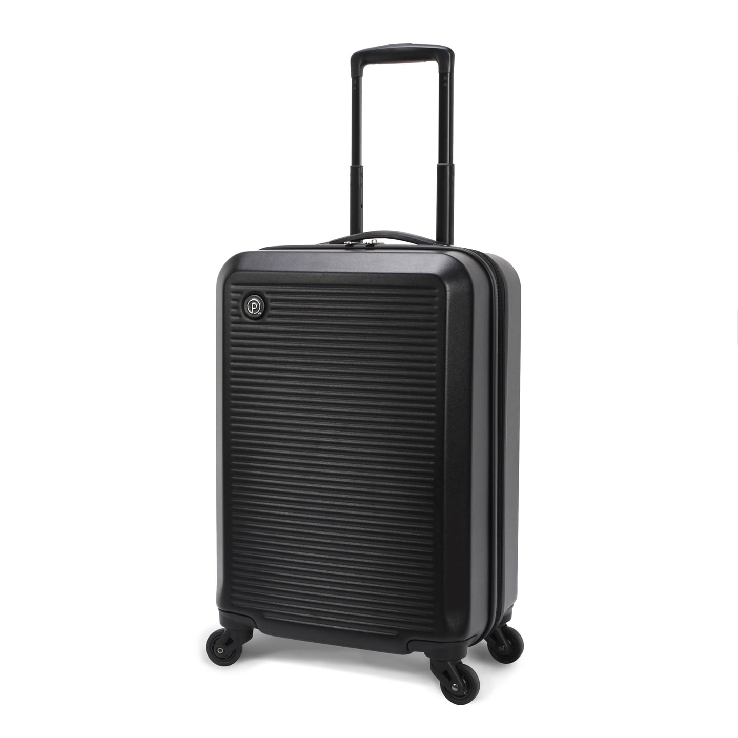 Protege 20 inch Hard Side Carry-On Spinner Luggage, Black Matte Finish  (Walmart.com Exclusive) - Walmart.com