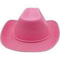 thumbnail image 4 of 4E's Pink Kids Cowboy Hats – 4 pcs Set – Pink Cowgirl Hat, Toddler & Baby Cowboy Hats, 4 of 6