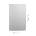 thumbnail image 2 of RENACLIPY Business Card for Printing 50Pcs in Silver Color for Professionals, 2 of 6