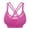 Hot Pink, variant on Women's Lace Bandeau Bra Wireless Tube Top Lingerie, Sexy Floral Camisole Bralette, Anti Exposure Modesty Layer Underwear, Breathable Sleep Vest