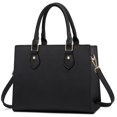 thumbnail image 1 of Bolso de mano CHICAROUSAL bandolera para mujer, piel sintética, negro, 1 of 8