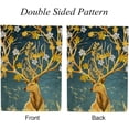 thumbnail image 3 of GZHJMY Garden Flag Bloom on Deer Horns Polyester Double Sided Printing Fade Proof Vertical Yard Outdoor Decoration 28x40 Inch Yard Flags, 3 of 7