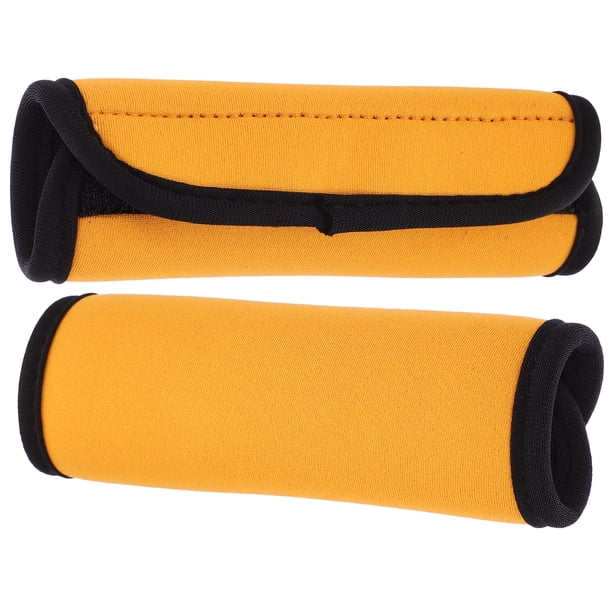 2 almohadillas portátiles para barra, funda protectora para barra, almohadilla de fijación práctica, almohadilla antideslizante para peso muerto.