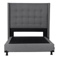 thumbnail image 2 of Box Base Cama Queen Size + Cabecera Titan Gris, 2 of 7