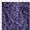 thumbnail image 3 of Soimoi Poly Taffeta Purple Fabric By the Yard - 56 Inch Wide -Floral & Leaf Floral Pattern Fabric - Botanical and Elegant Designs for Various Uses Printed Fabric, 3 of 6