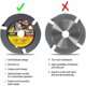 thumbnail image 4 of Wood Grinder Disc - Wood Cutting Disc - Carving Disc for Angle Grinder 12522mm, 4 of 5