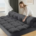 thumbnail image 1 of Mattress Topper, Extra Thick, Plush Quilted Pad With 8-21 Inch Deep Pockets, Overfilled With Breathable Polyester, Mattress Protector- Machine Washable, Mattress Topper Clearance, 1 of 6