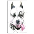 thumbnail image 2 of Funny Dog with Single Lens - Contemporary Animal Art Canvas, 2 of 3