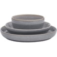 thumbnail image 2 of Huxley 9 Piece Dinnerware Bowl Set, Service for 3, Grey, 2 of 8