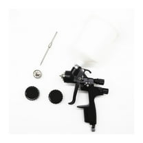 Feed Paint Spray Gun 1.3 and 1.7MM Nozzle with 600CC Paint Mixing Cup No Clean Tank