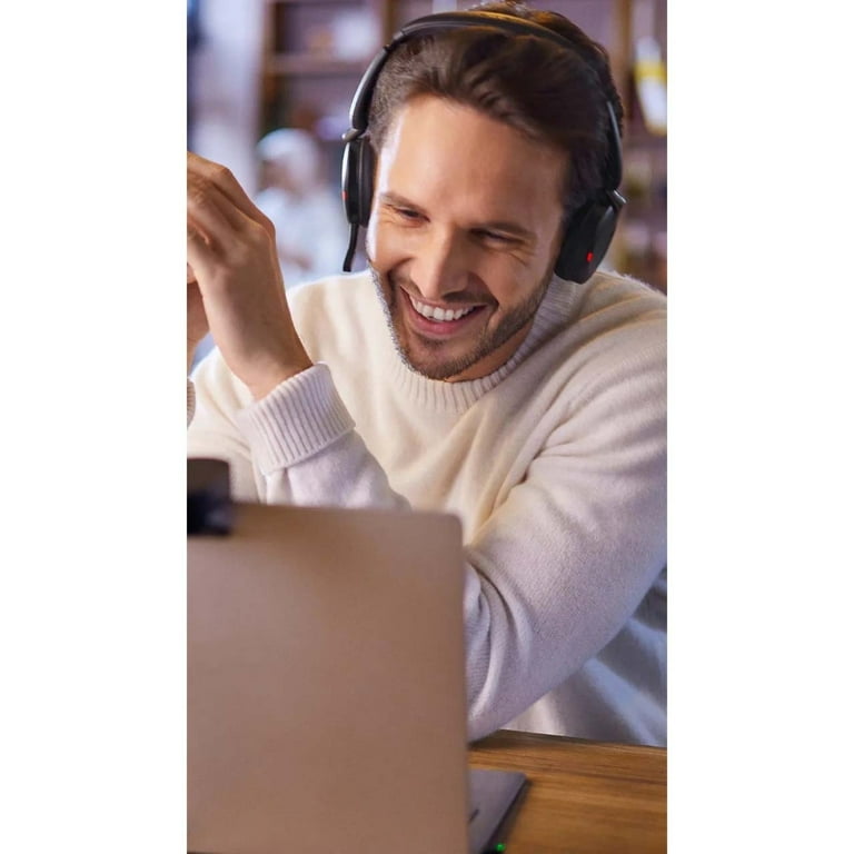 Jabra Evolve2 65 UC Headset - Wireless Bluetooth, 98.4 ft Jabra Evolve2 65 UC Headset - Wireless Bluetooth, 98.4 ft