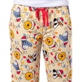 thumbnail image 4 of Disney Winnie The Pooh Women's Holiday Lights Character Design AOP Adult Lounge Sleep Pajama Pants, 4 of 7