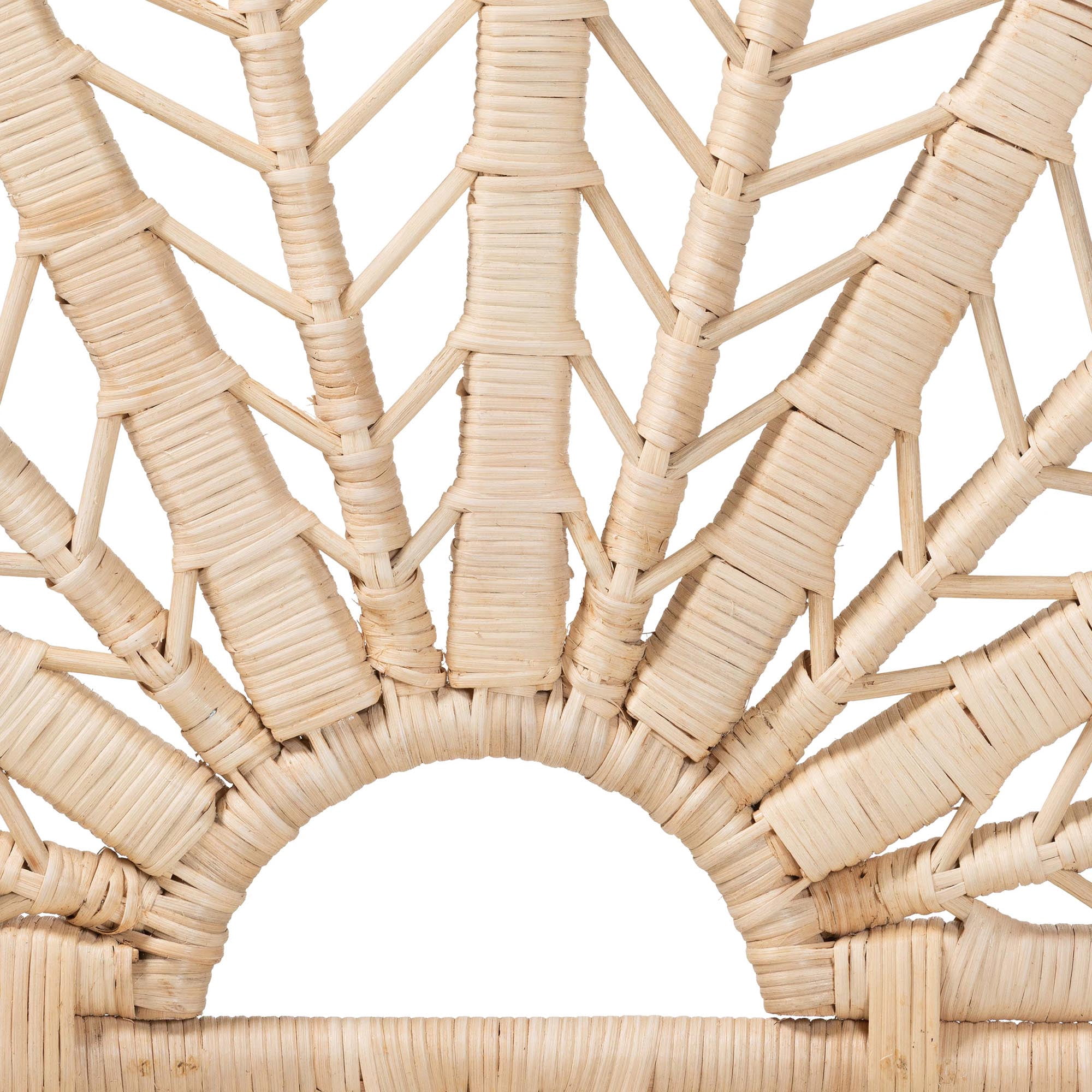 bali & pari Lolita Boho Standalone Headboard, Twin, Natural