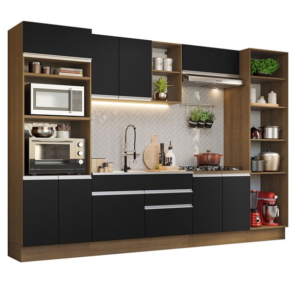Cocina Integral Completa Modular Madesa Glamy 330cm MN 03