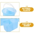 thumbnail image 4 of 2pcs Artist Brush Washer Multi Use Paint Brush Stand Watercolor Brush Washing Basin Water Bucket, 4 of 6