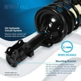 thumbnail image 5 of Detroit Axle - Front Driver Passenger Side Complete Strut with Coil Spring Assembly Replacement for 2006-2011 Hyundai Accent Kia Rio, 5 of 5