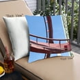 thumbnail image 1 of Ahgly Company Games Theme Park Rides Outdoor Throw Pillow, 18 inch by 18 inch, 1 of 6