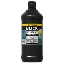 Blick Student Tempera Paint - Black, 32 oz bottle