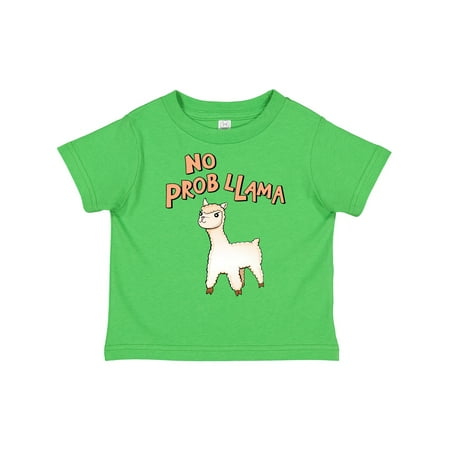 

Inktastic No Prob Llama Cute Llama Gift Toddler Boy or Toddler Girl T-Shirt