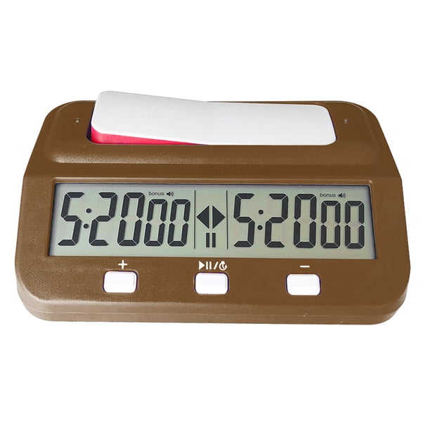 Reloj de juego de mesa Temporizador de competencia de plástico multifuncional para la enseñanza del entrenamiento