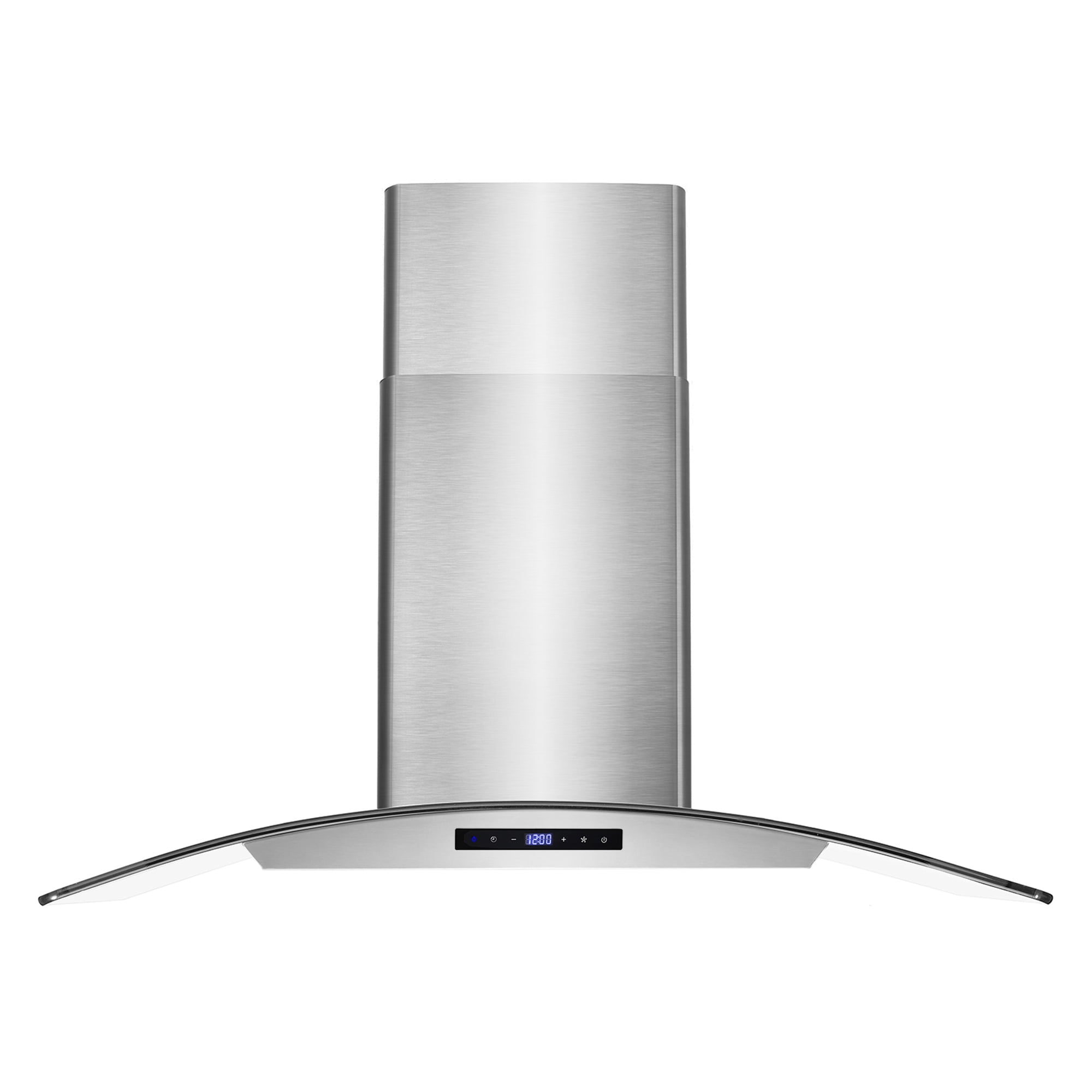 Cosmo 36 in. Vista Collection Ductless Wall Mount Range Hood, Touch Controls, LED Lights, Stainless Steel