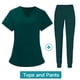thumbnail image 5 of Ropa de verano, belleza, mascotas, hospital, dentista, quirófano, ropa para lavarse las manos, traje, médico, enfermera, uniforme de trabajo, 5 of 5
