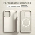thumbnail image 2 of Original Liquid Silicone For Magsafe Magnetic Phone Case For Apple iPhone 15 14 13 12 11 Pro Max 15 Plus Wireless Charging Cover, 2 of 5