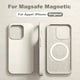 thumbnail image 2 of Original Liquid Silicone For Magsafe Magnetic Phone Case For Apple iPhone 15 14 13 12 11 Pro Max 15 Plus Wireless Charging Cover, 2 of 5