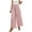Red, variant on Womens Wide Leg Pants Casual Trousers Floral Side Slit Culottes Lounge Pants Summer Palazzo Pants For Women Red S